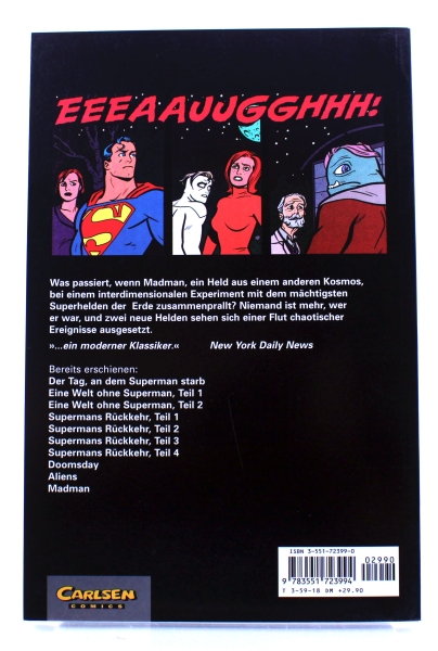 DC Comics Superman Comic Paperback (Softcover): Superman Madman von Carlsen